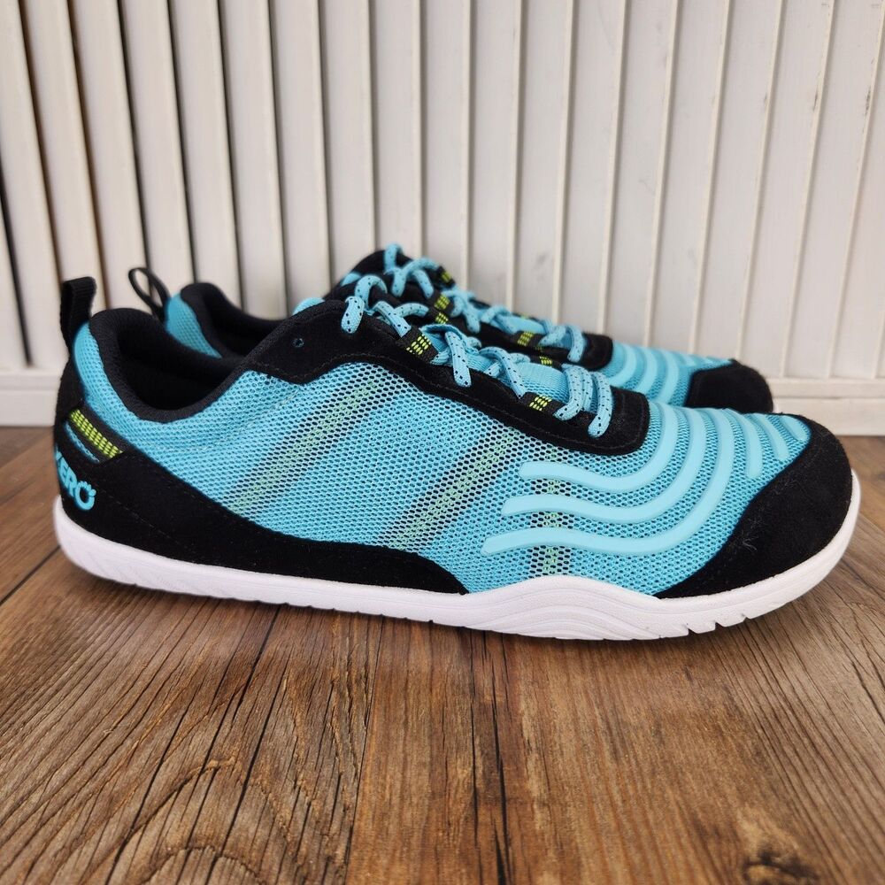 Xero 360 Shoes Womens Size 7.5 Blue Black Barefoot Minimalist Running Sneakers